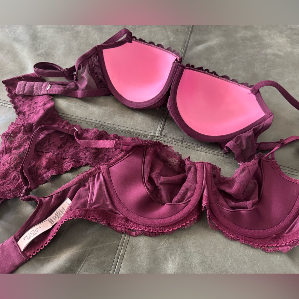Victoria's Secret Purple Lace Bundle - Picture 4 of 13